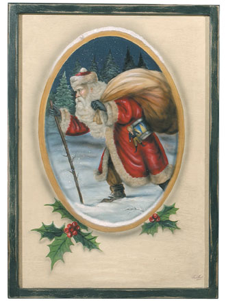 Christmas Painting - Boardwalk Originals Christmas Painting