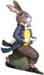 Boardwalk Originals Rabbit With Tea Cup Dummy Board