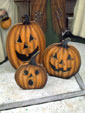 Set of 3 Pumpkins - Boardwalk Originals Halloween Decoration & Display